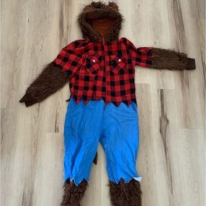 Tipsy Elves Werewolf jumpsuit costume worn once!